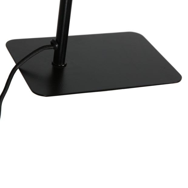 Tafellamp Lumo 4606BR - stijlvolle leeslamp in brons met zwart - Afbeelding 4