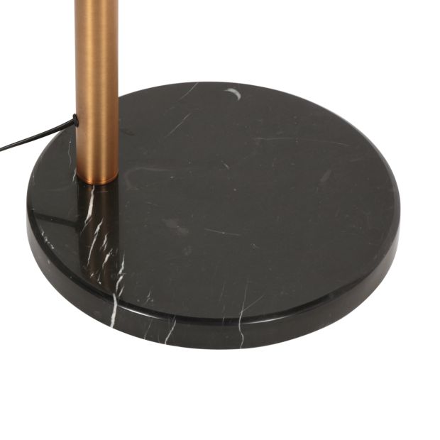 Bronzen vloerlamp Pentra 4855BR, 5-lichts met marmeren voet - Afbeelding 7