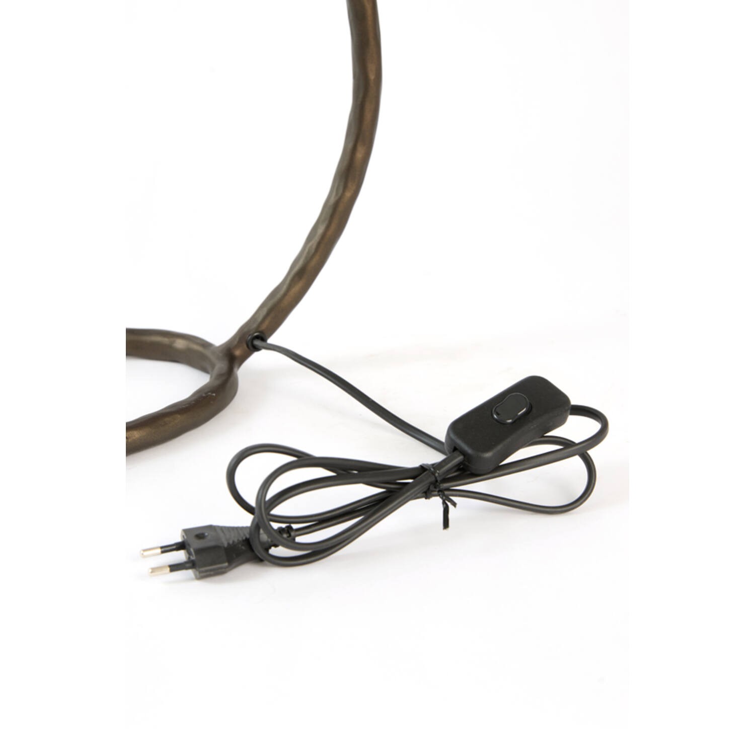 Lampvoet 39x15x39,5 cm ELIORO mat bruin-brons - Afbeelding 3
