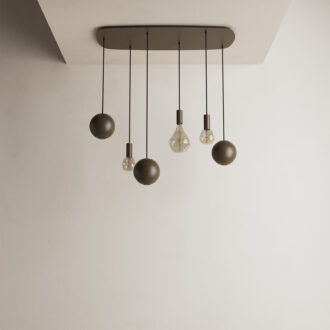 Hanglamp Gerace deens ovaal klein