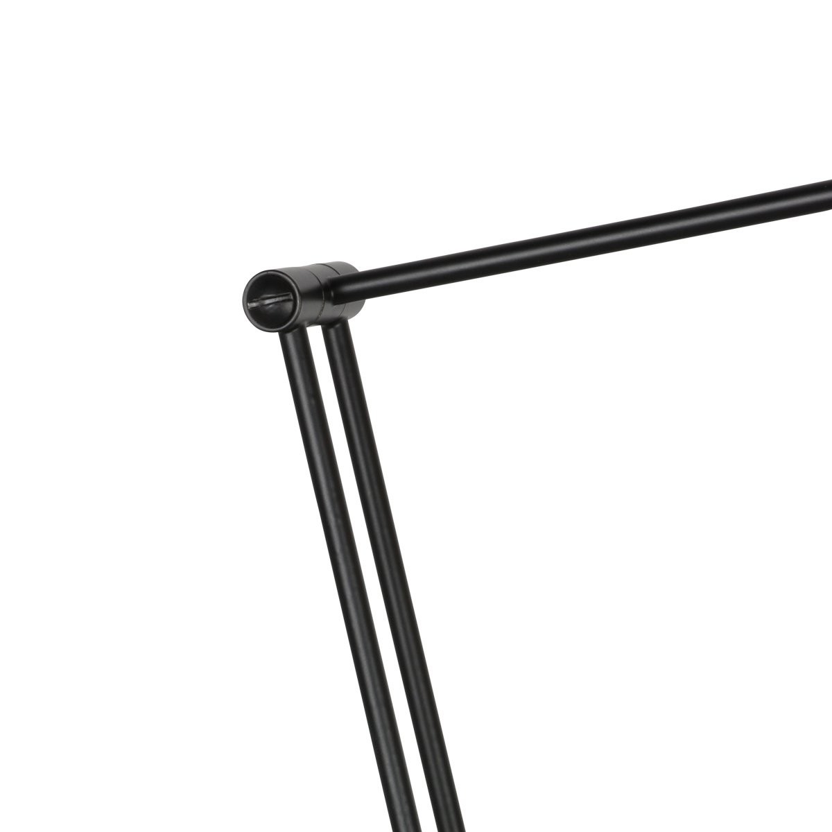 Zwarte tafellamp Zenith 2 4393ZW modern en richtbaar - Afbeelding 5