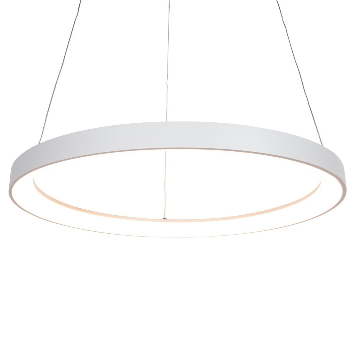 Witte hanglamp Ringlede 4612W met cable-lift systeem - Afbeelding 11