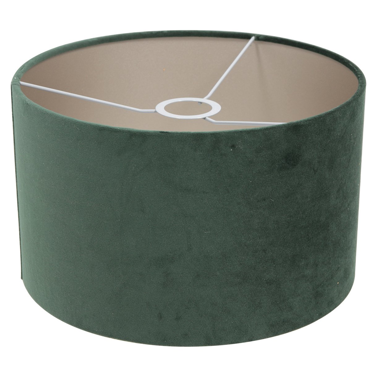 Vloerlamp Stang 4780ZW zwart met groene velours kap - Afbeelding 5
