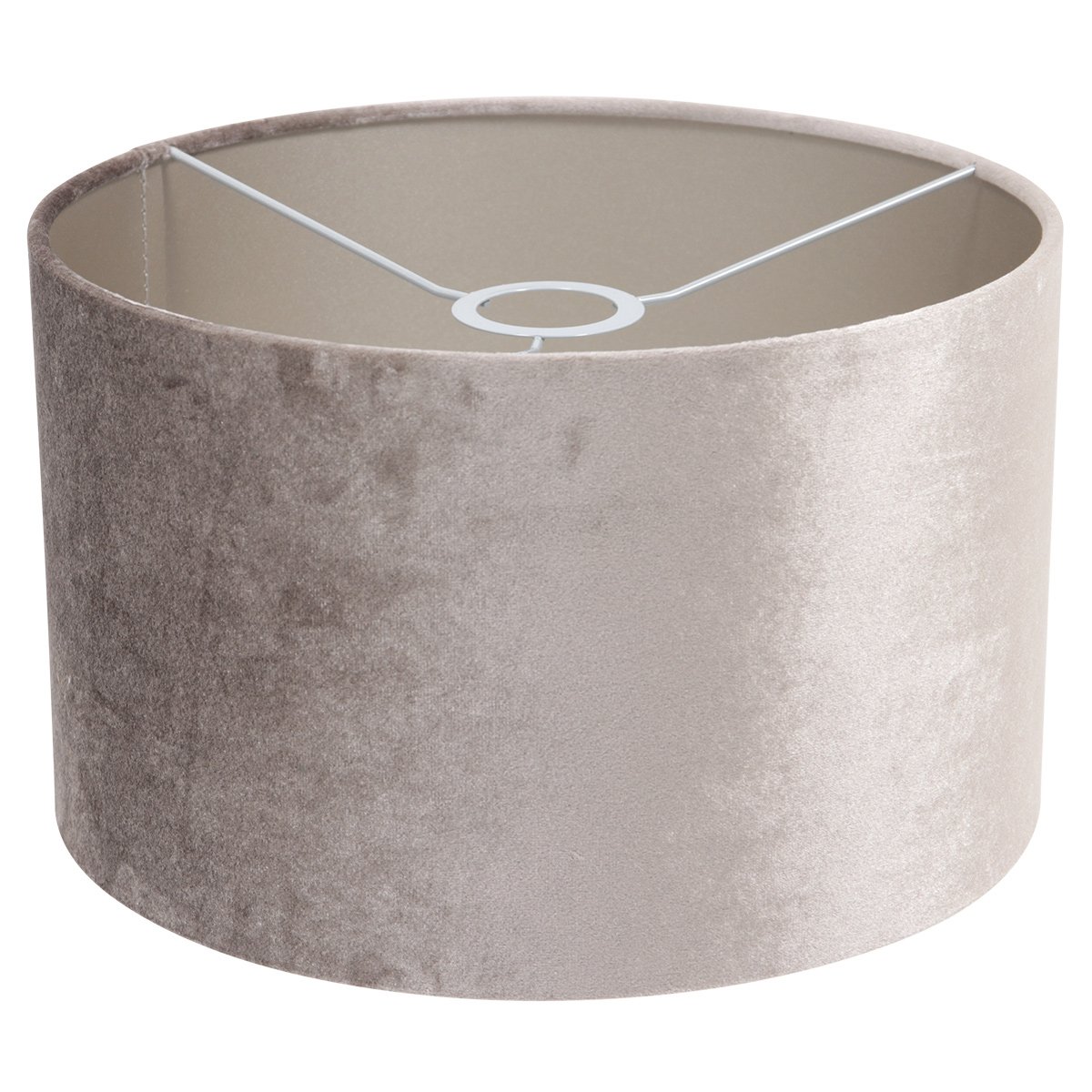 Vloerlamp Stang 4776ZW zwart met grijs/taupe velours kap - Afbeelding 5