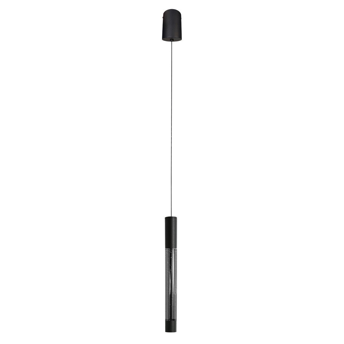 Hanglamp Alisio 4577ZW 1-lichts luxe glas in zwart - Afbeelding 2