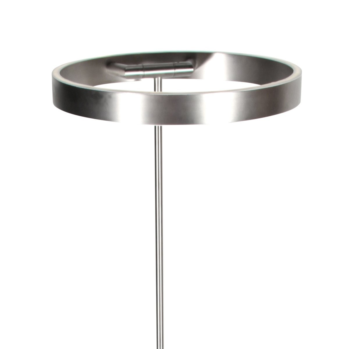 Stalen vloerlamp Soleil 2 4388ST – LED uplighter met leesarm - Afbeelding 4