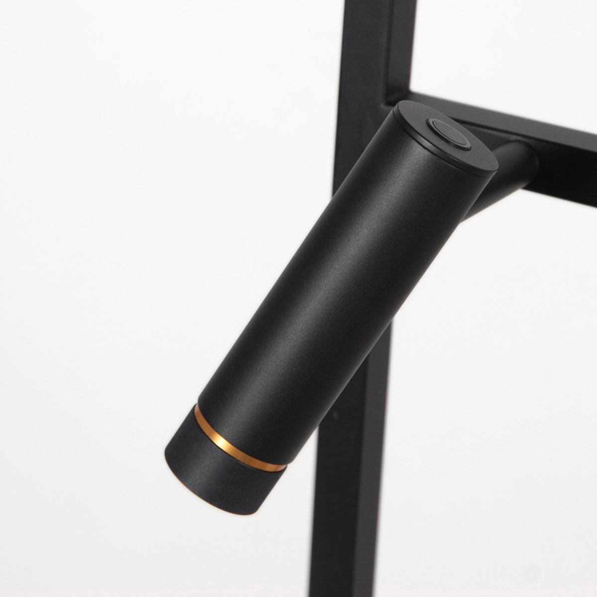 Vloerlamp Stang 4727ZW met groene velours kap en leeslicht - Afbeelding 5
