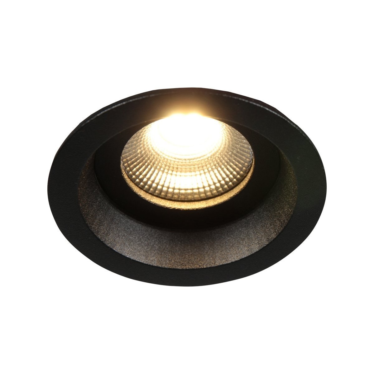 Pelite 4705ZW – Zwarte inbouwspot met twee lichtstanden - Afbeelding 2