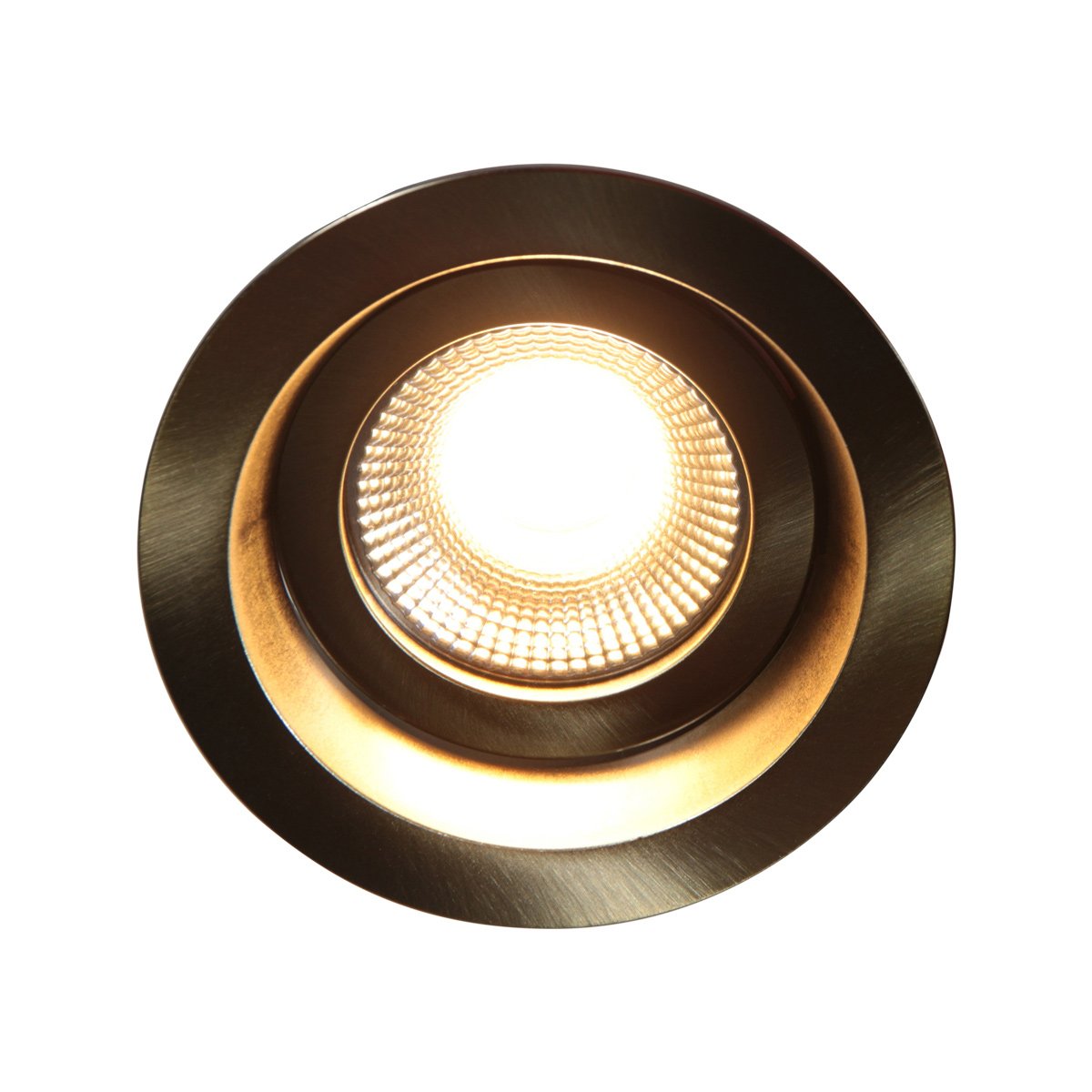 Pelite 4705BR – Bronzen inbouwspot met twee lichtstanden - Afbeelding 4