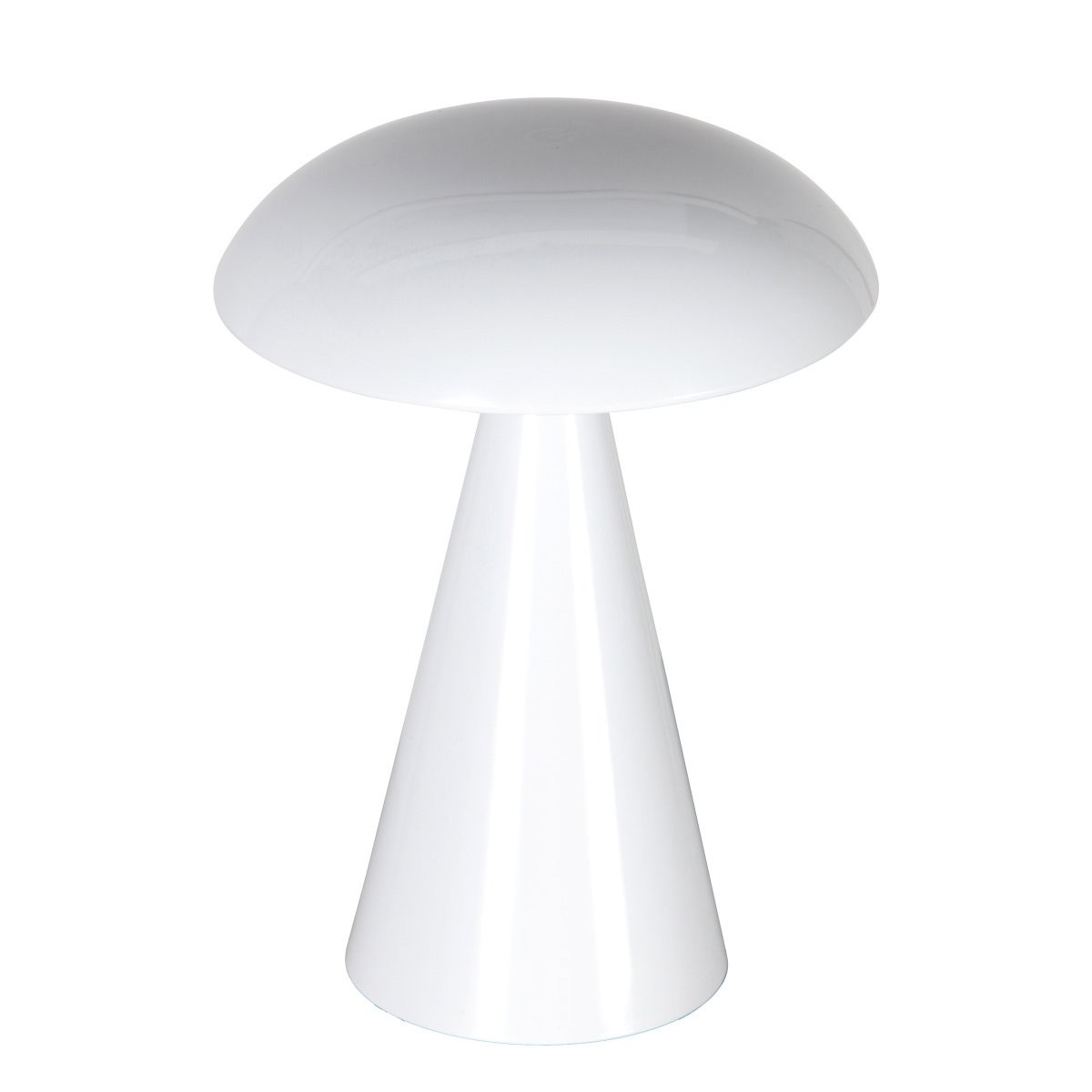 Tafellamp Mush 4856W - glanzend witte oplaadbare sfeermaker - Afbeelding 2