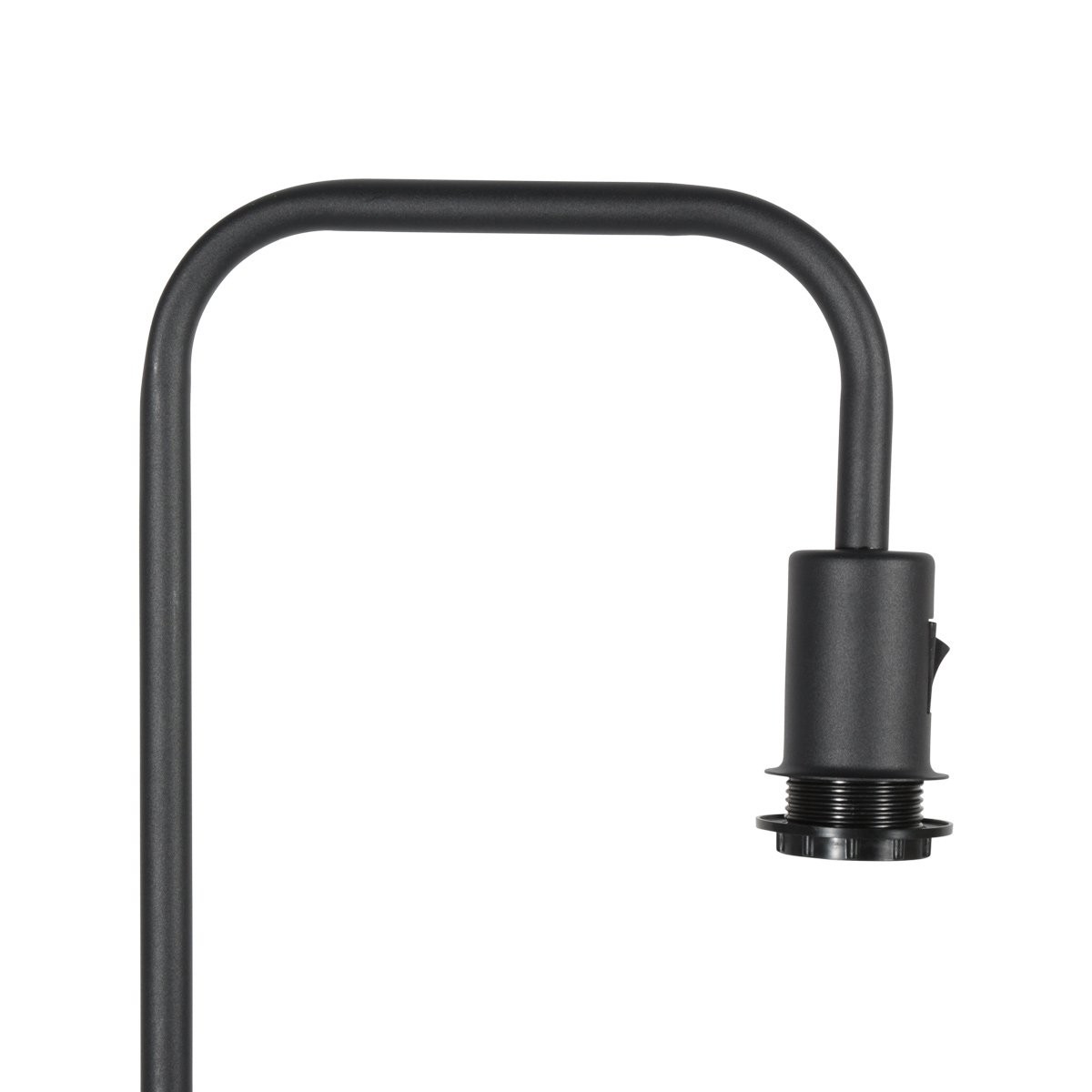 Vloerlamp Stang 4780ZW zwart met groene velours kap - Afbeelding 8