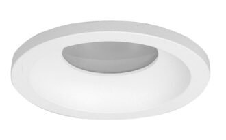 Inbouwspot wit rond verdiept IP44
