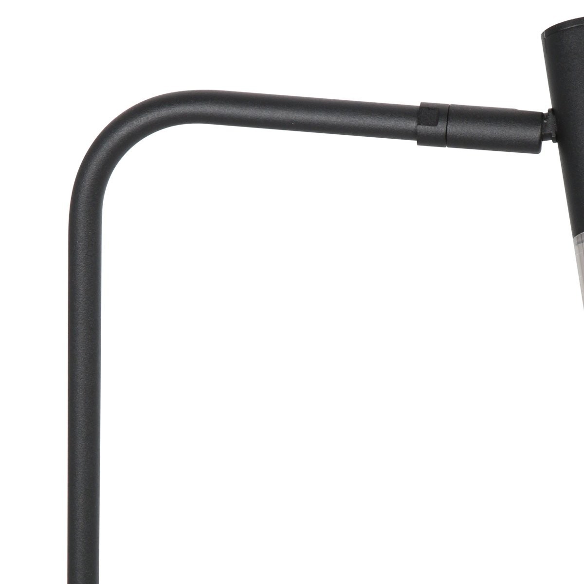 Steinhauer Alisio 4593ZW – Zwarte LED tafellamp met luxe glas en pushdimmer - Afbeelding 11