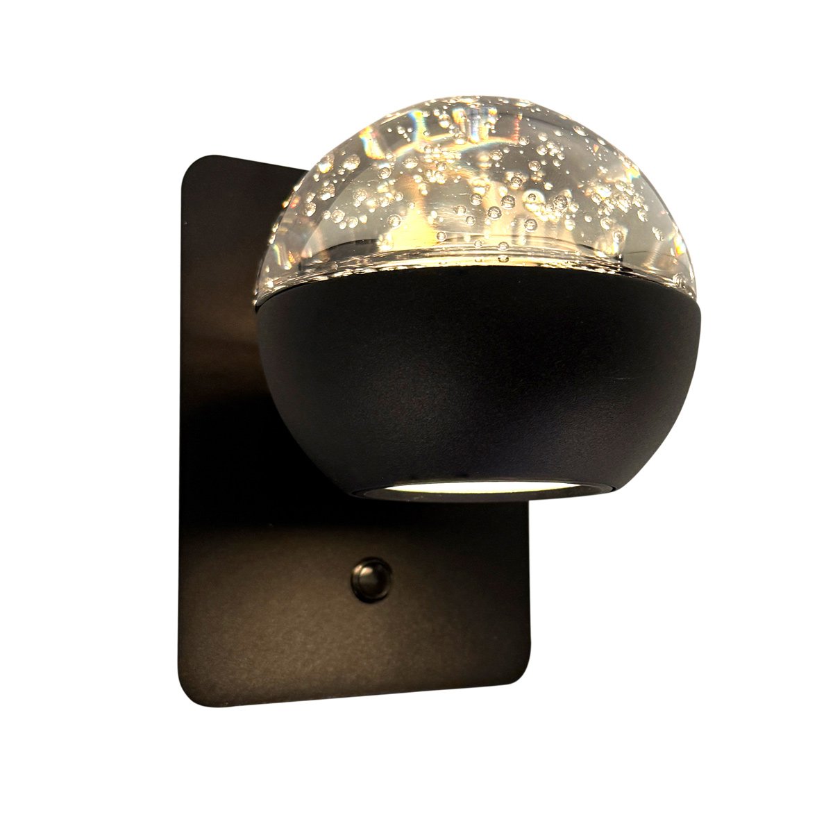 Belluno 4588ZW – Zwarte 1-lichts wandlamp dimbaar - Afbeelding 11