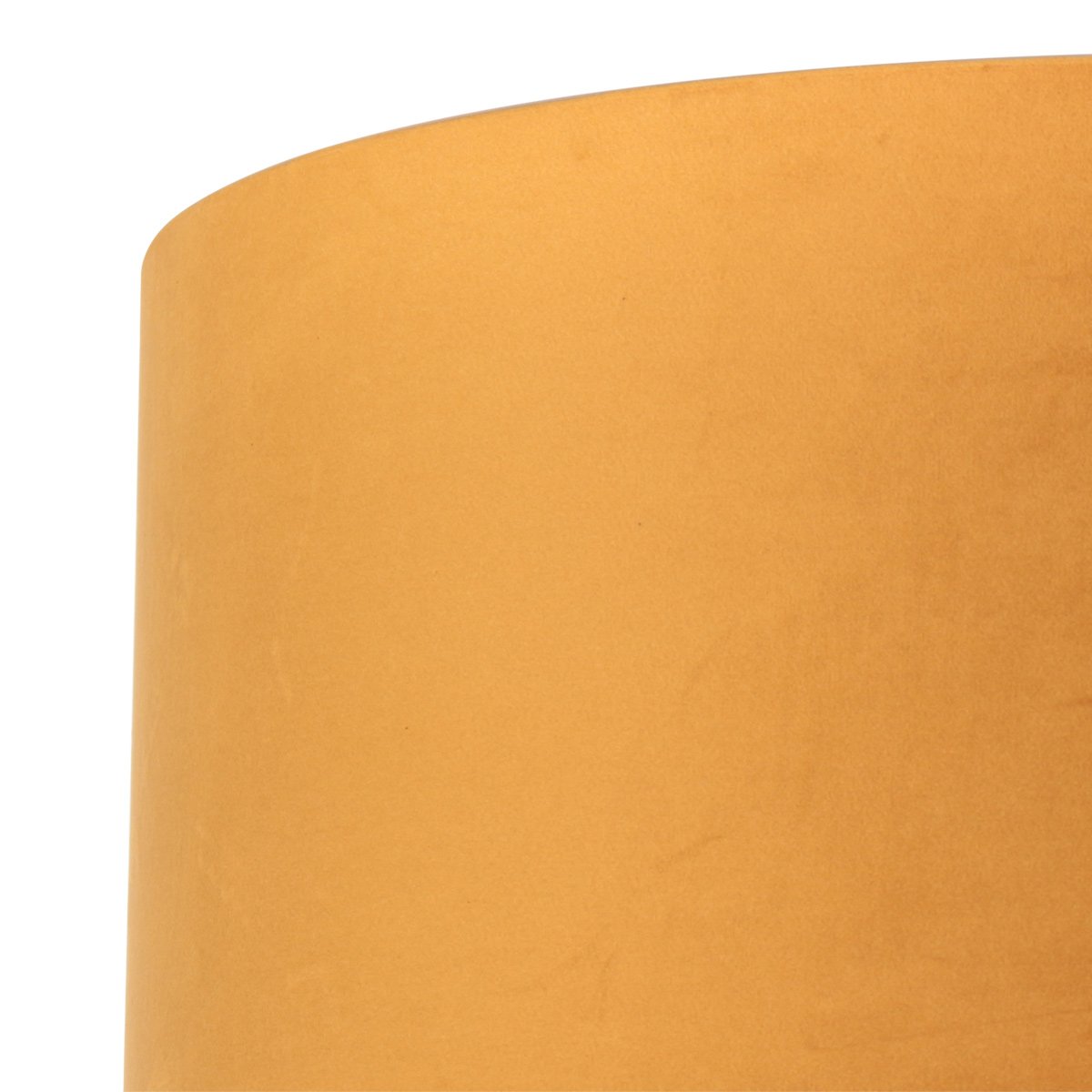 Vloerlamp Stang 4828BR - brons armatuur met gouden velours kap - Afbeelding 9
