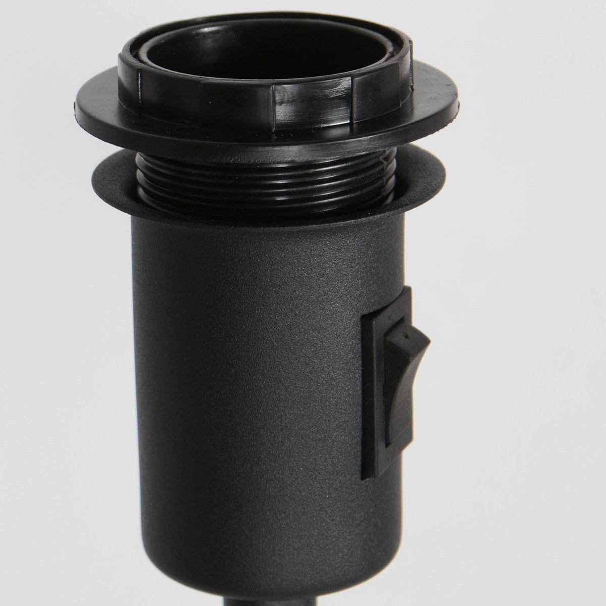 Vloerlamp Stang 4836ZW met leeslicht en witte kap - Afbeelding 3