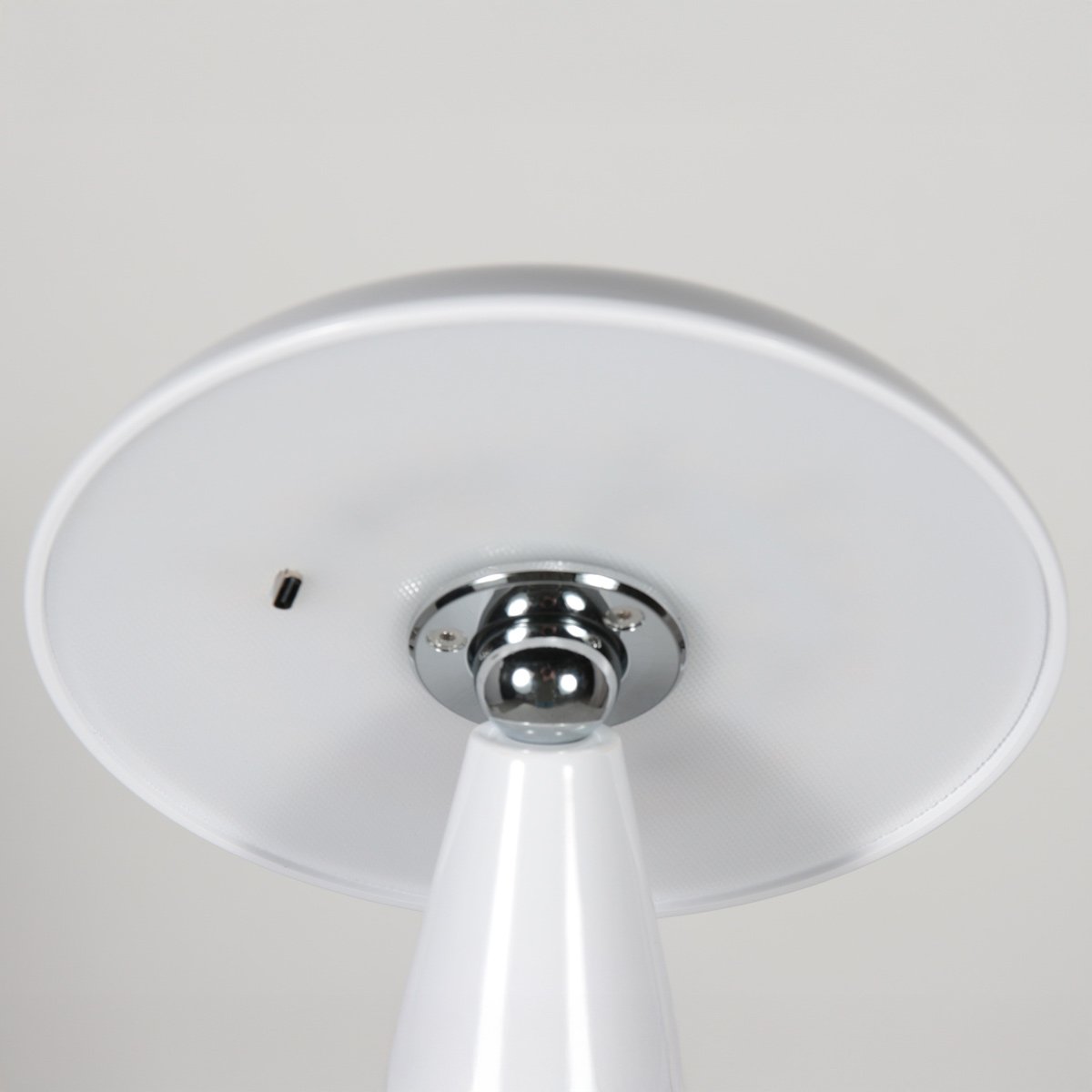 Tafellamp Mush 4856W - glanzend witte oplaadbare sfeermaker - Afbeelding 4