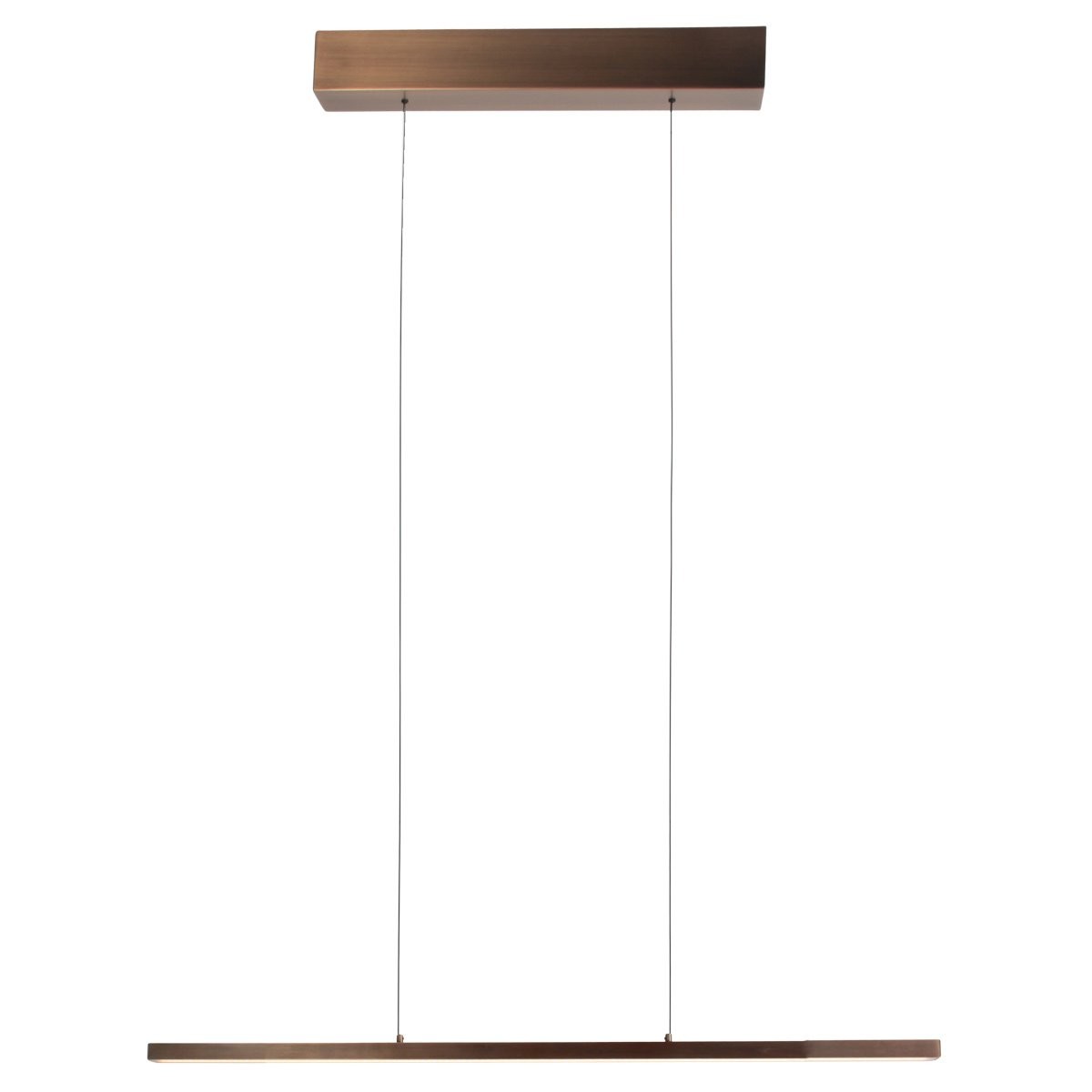 Hanglamp Bande 4906BR bronzen hanglamp met cable lift 80cm breed - Afbeelding 2