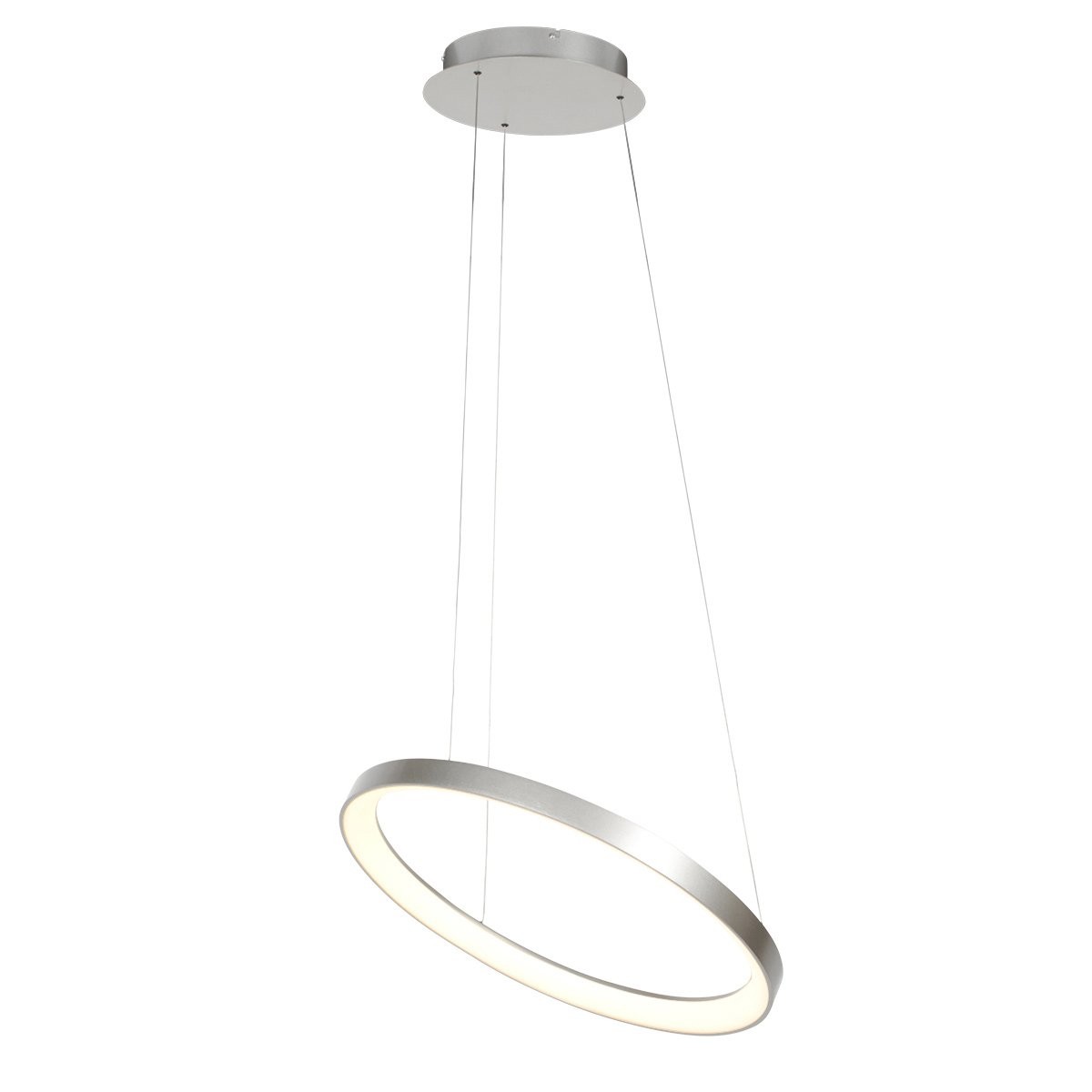 Stalen hanglamp Ringlede 4612ST met cable-lift systeem - Afbeelding 13