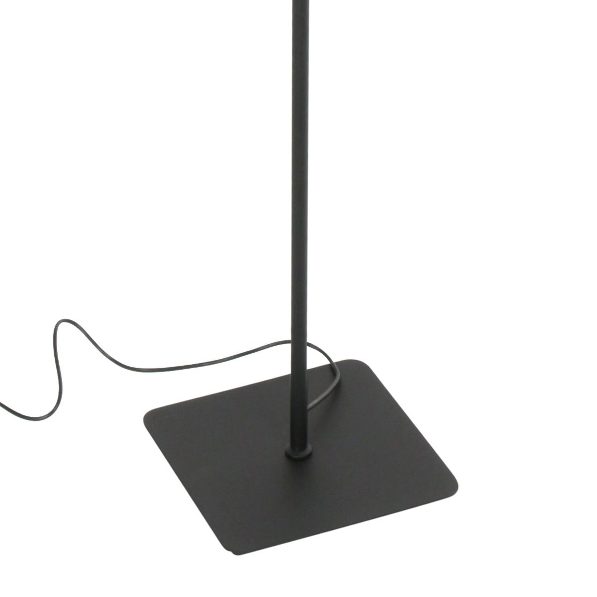 Steinhauer Alisio 4597ZW – Zwarte 2-lichts LED vloerlamp met luxe glas en pushdimmers - Afbeelding 7