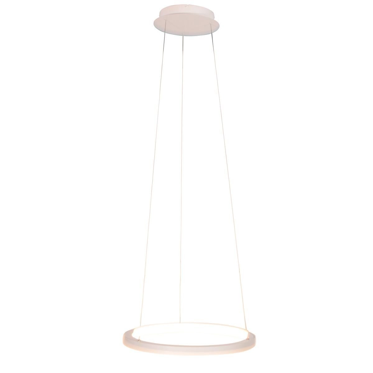 Witte hanglamp Ringlede 4612W met cable-lift systeem - Afbeelding 13