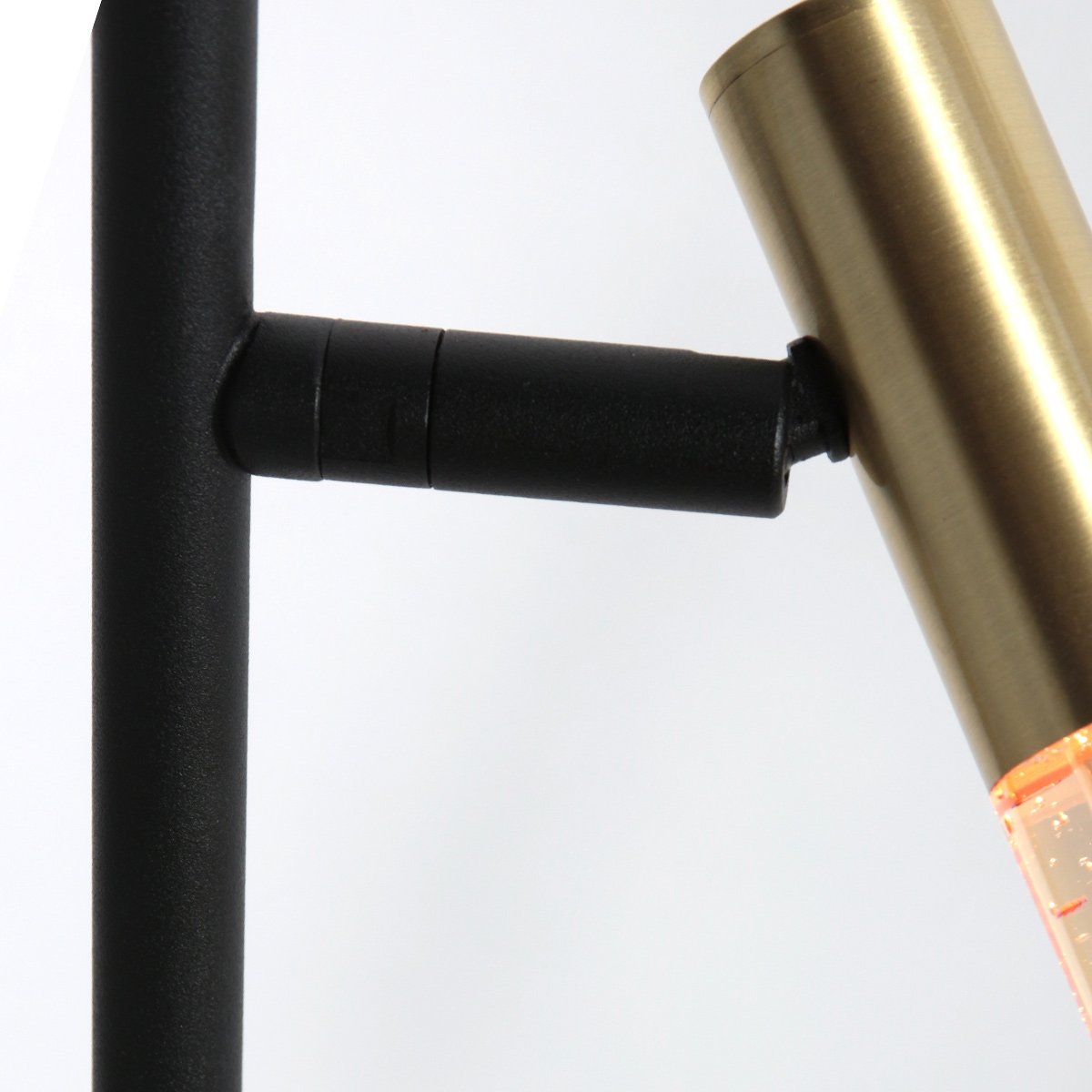 Steinhauer Alisio 4597ME – Messing 2-lichts LED vloerlamp met handgeblazen glas en pushdimmers - Afbeelding 14