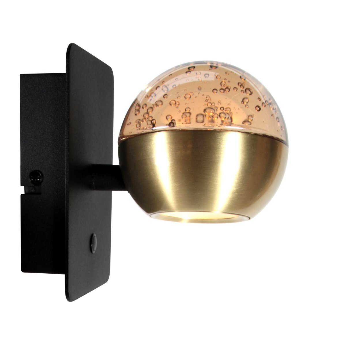 Belluno 4588ME – Messing wandlamp met warme sfeer - Afbeelding 2