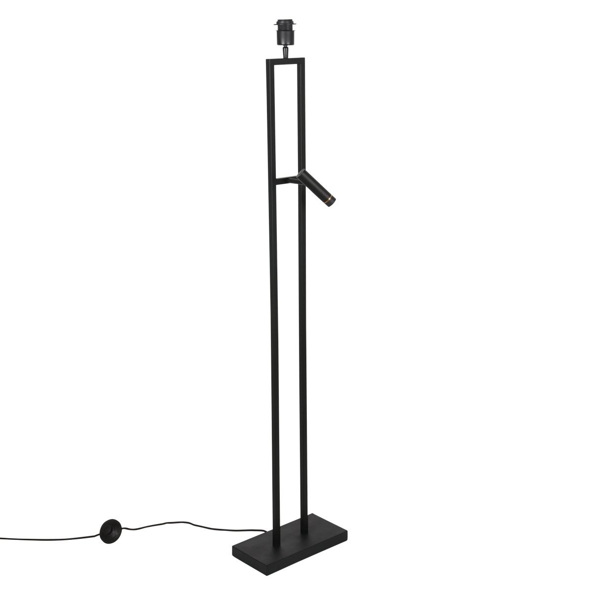 Vloerlamp Stang 4720ZW zwart armatuur met leeslicht - Afbeelding 12