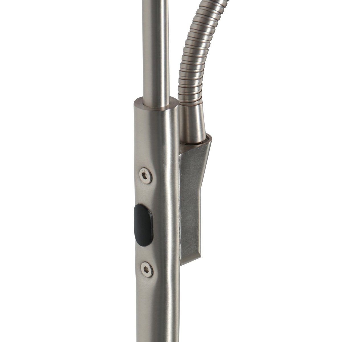 Vloerlamp Zenith 2 4394ST staal met uplight en leesarm - Afbeelding 14