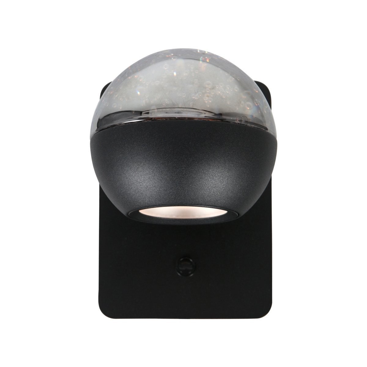 Belluno 4588ZW – Zwarte 1-lichts wandlamp dimbaar - Afbeelding 12