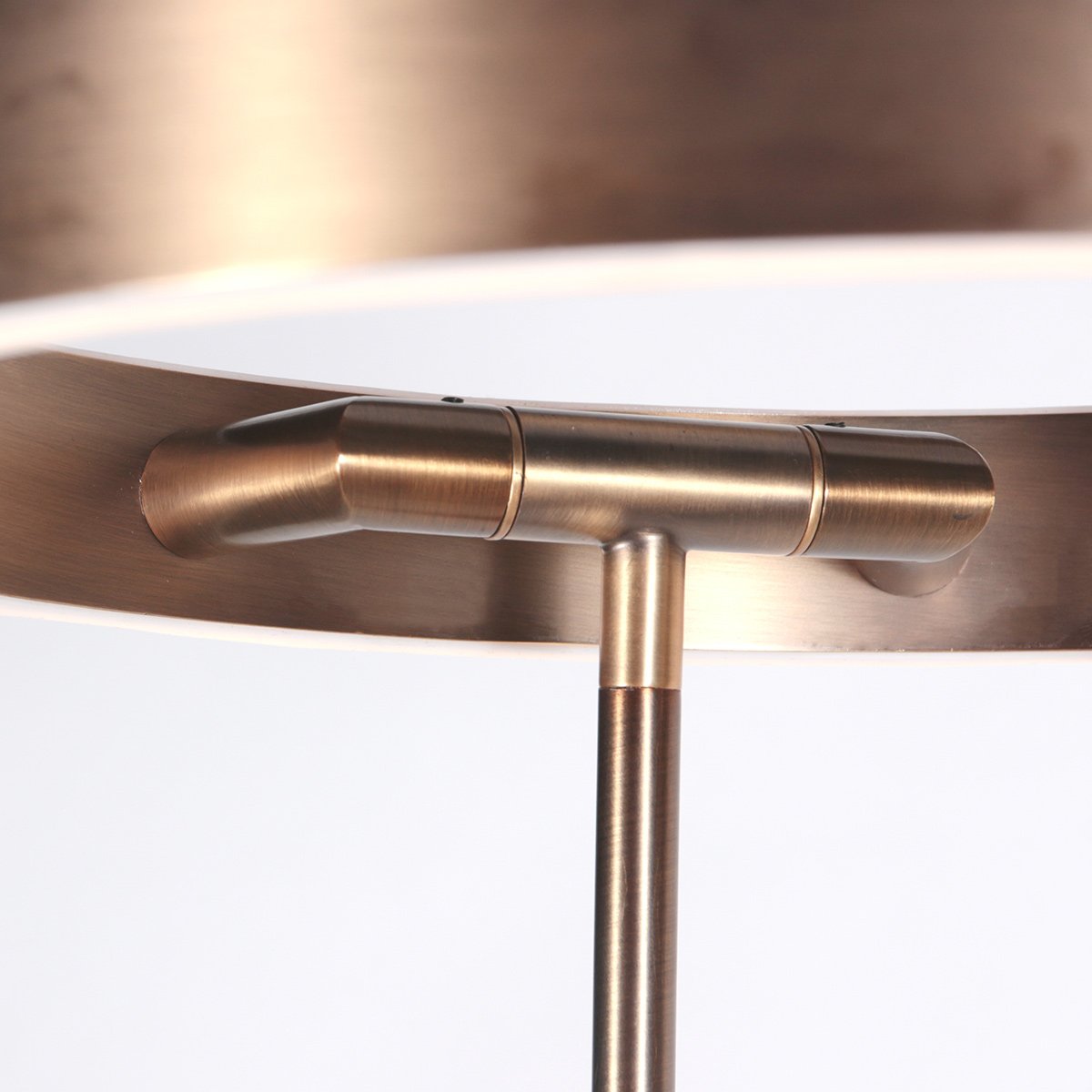 Soleil 2 4388BR – Bronskleurige vloerlamp met uplight en flexibele leesarm - Afbeelding 13