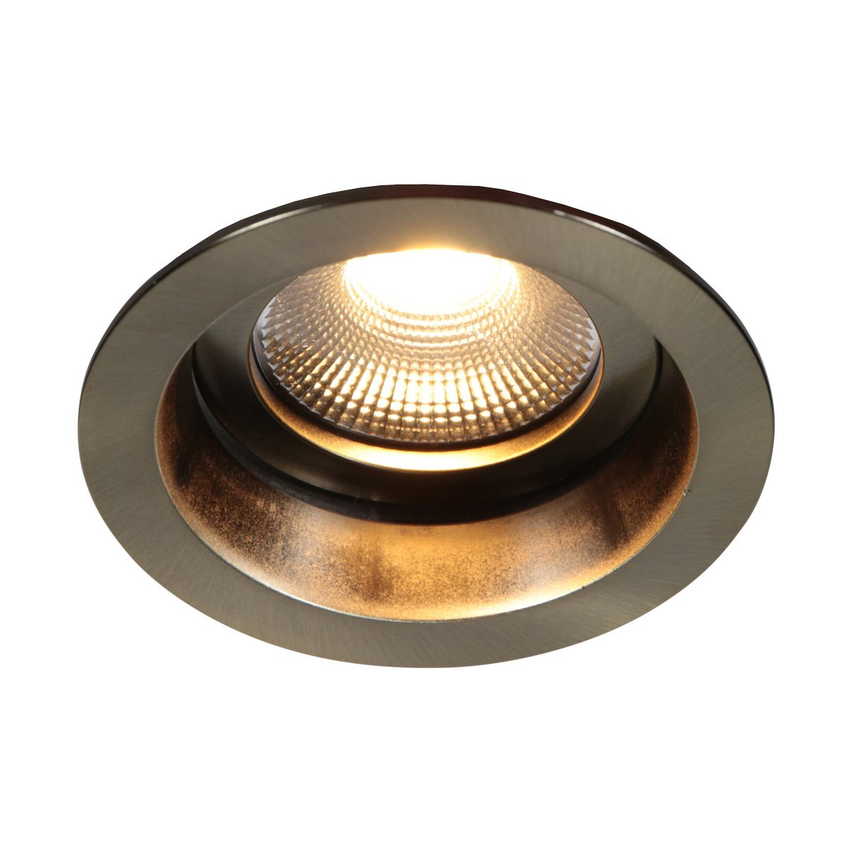Pelite 4705BR – Bronzen inbouwspot met twee lichtstanden - Afbeelding 2
