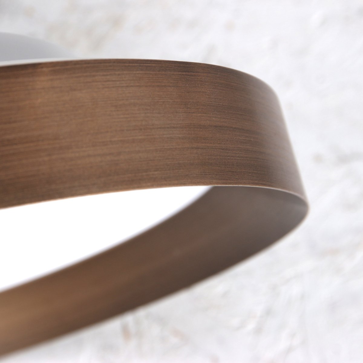 Plafondlamp Flady 4367BR bronzen LED lamp Ø30 cm met uplight - Afbeelding 5
