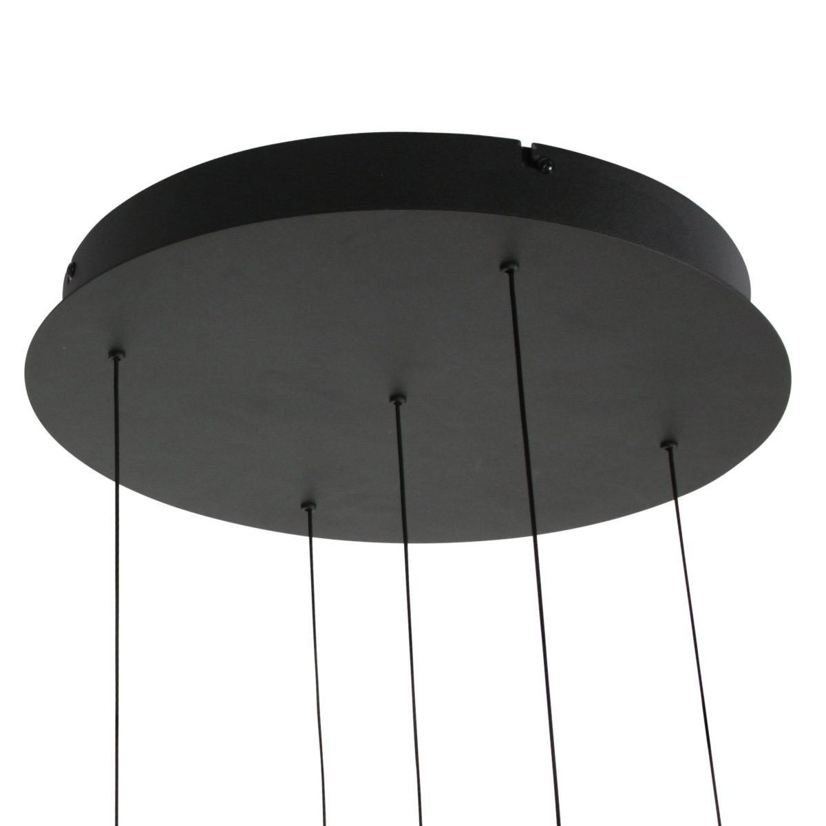 Hanglamp Alisio 4578ME 5-lichts luxe glas in messing - Afbeelding 5