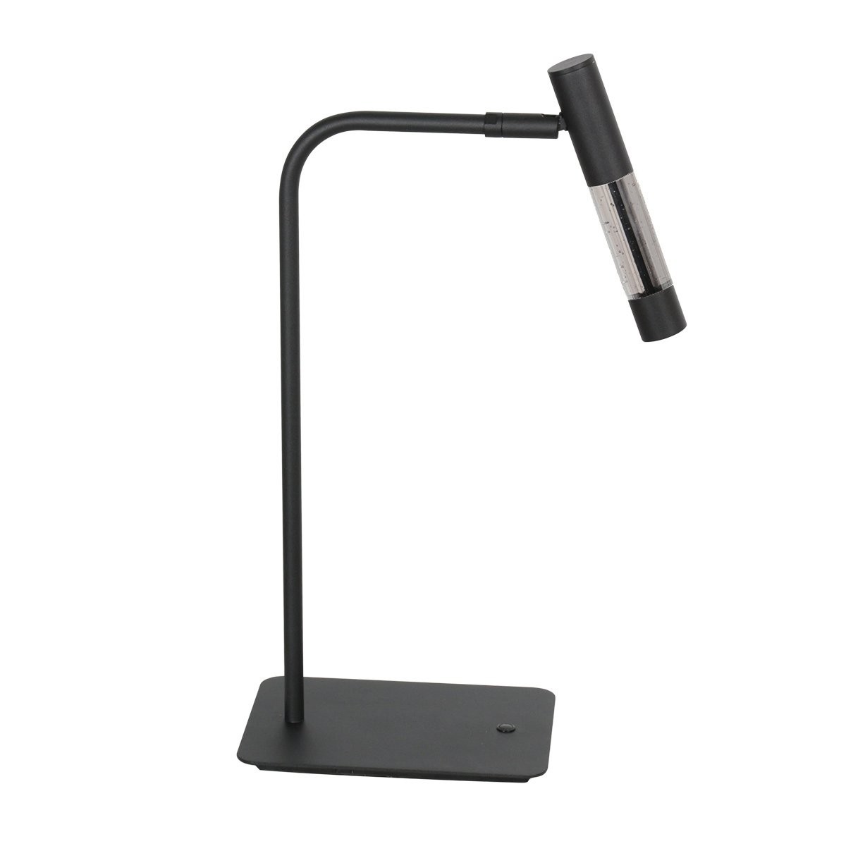Steinhauer Alisio 4593ZW – Zwarte LED tafellamp met luxe glas en pushdimmer - Afbeelding 3