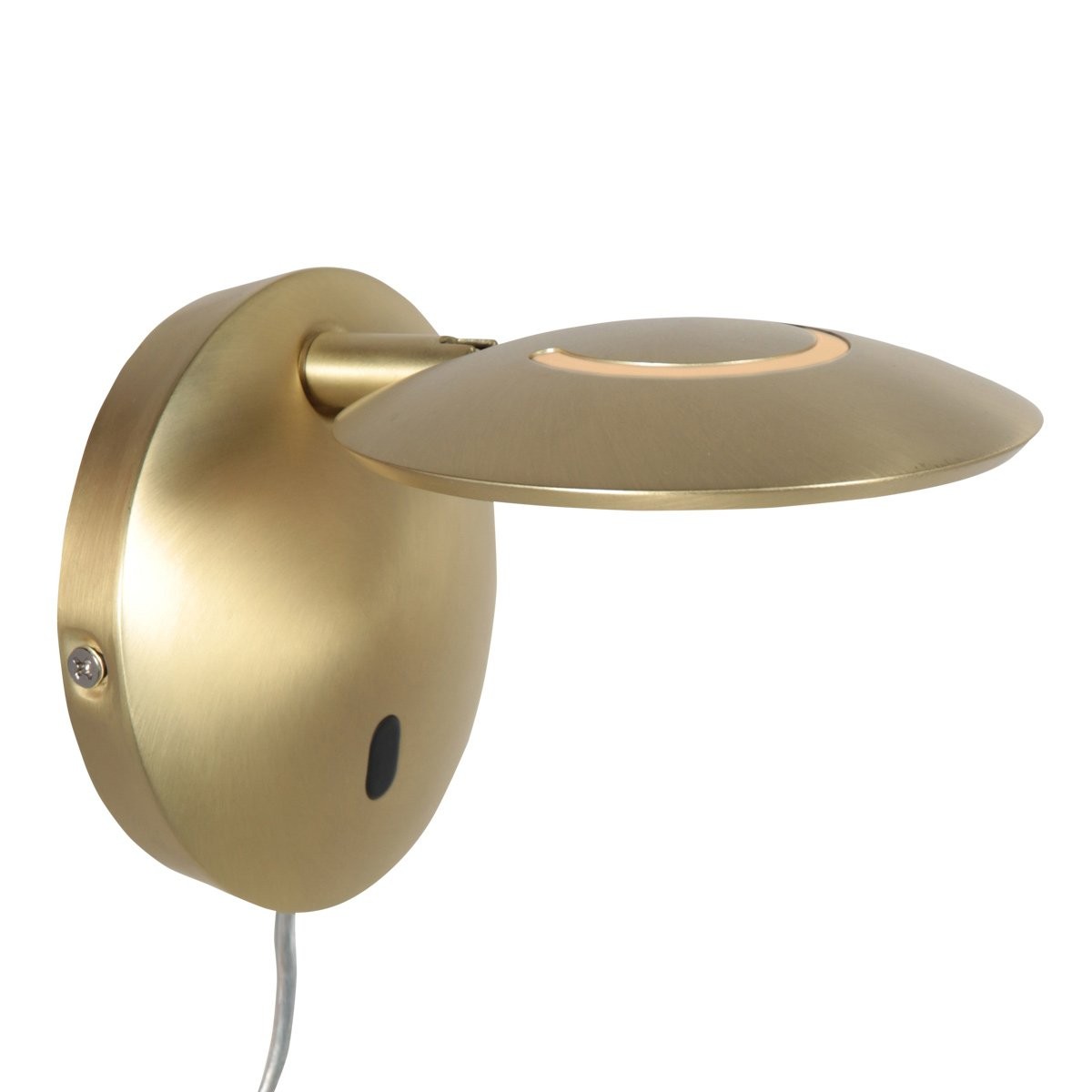 Messing wandlamp Zenith 2 4396ME verstelbaar LED design - Afbeelding 2