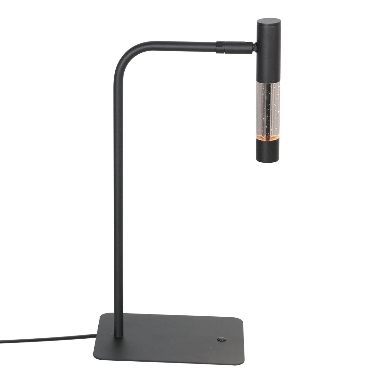 Steinhauer Alisio 4593ZW – Zwarte LED tafellamp met luxe glas en pushdimmer - Afbeelding 10