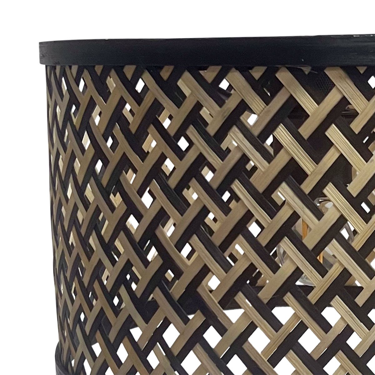Tafellamp Stang 4804ZW met bamboe kap voor modern sfeerlicht - Afbeelding 6