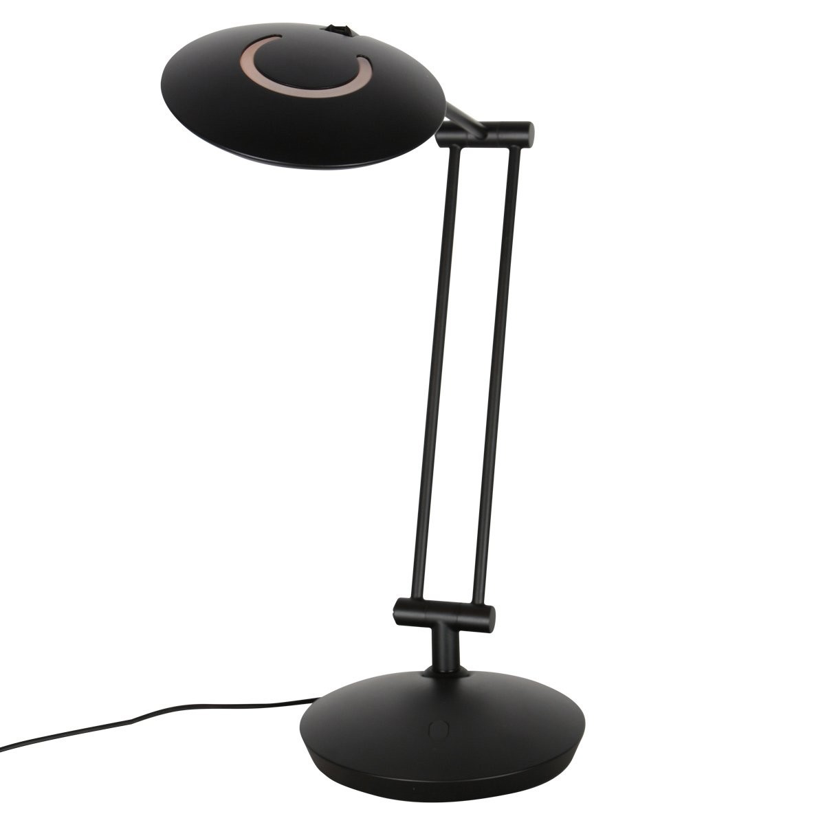 Zwarte tafellamp Zenith 2 4393ZW modern en richtbaar - Afbeelding 13