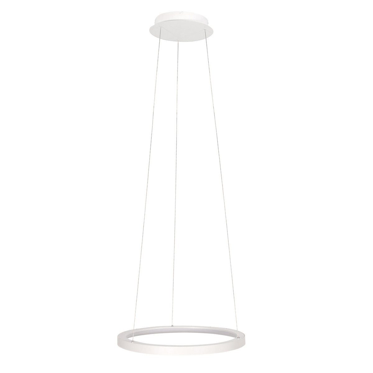 Witte hanglamp Ringlede 4612W met cable-lift systeem - Afbeelding 10