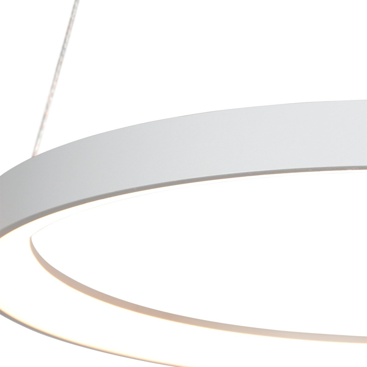 Witte hanglamp Ringlede 4612W met cable-lift systeem - Afbeelding 4
