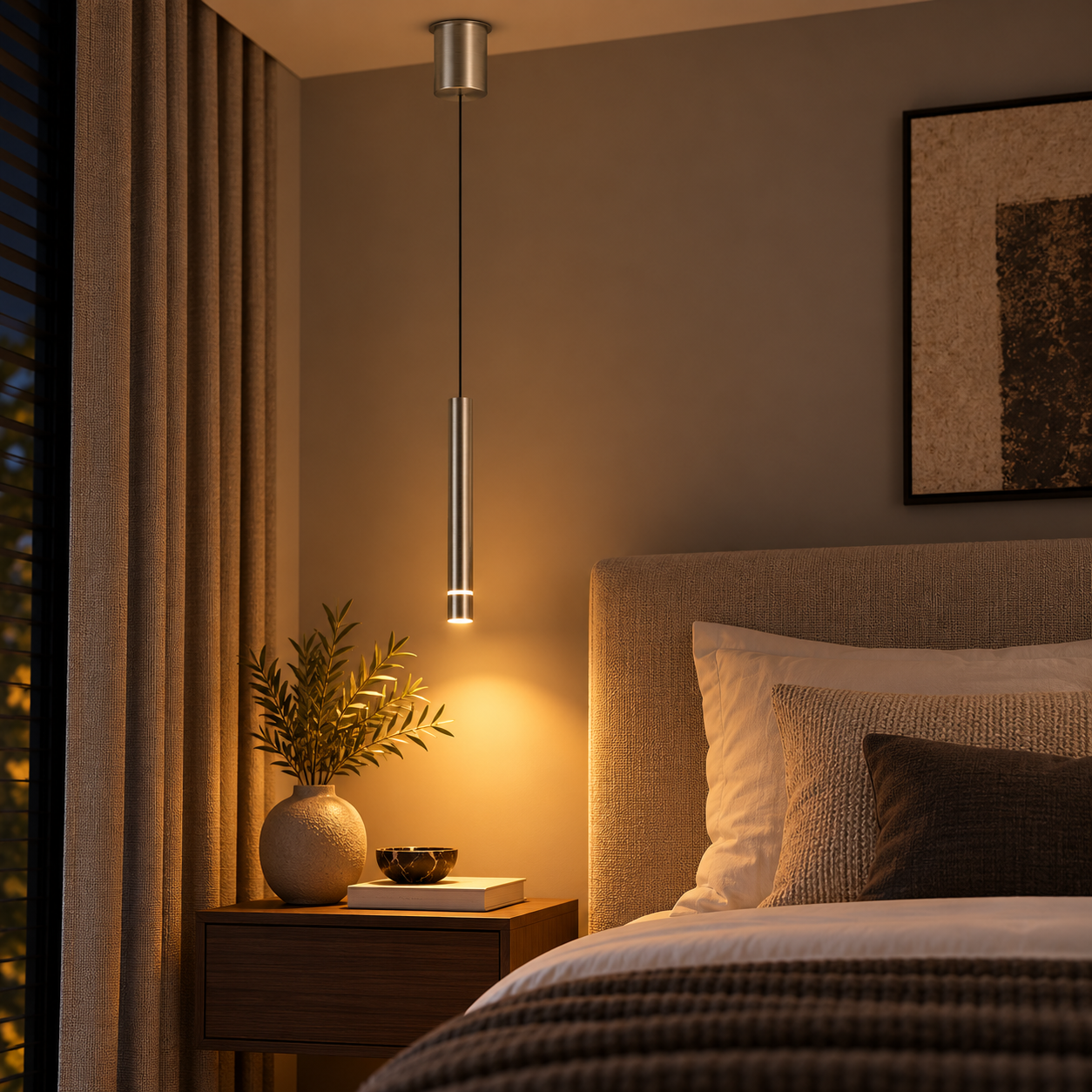 Steinhauer Volari 4714ST – Stalen LED hanglamp met cable-lift en dim-to-warm - Afbeelding 2
