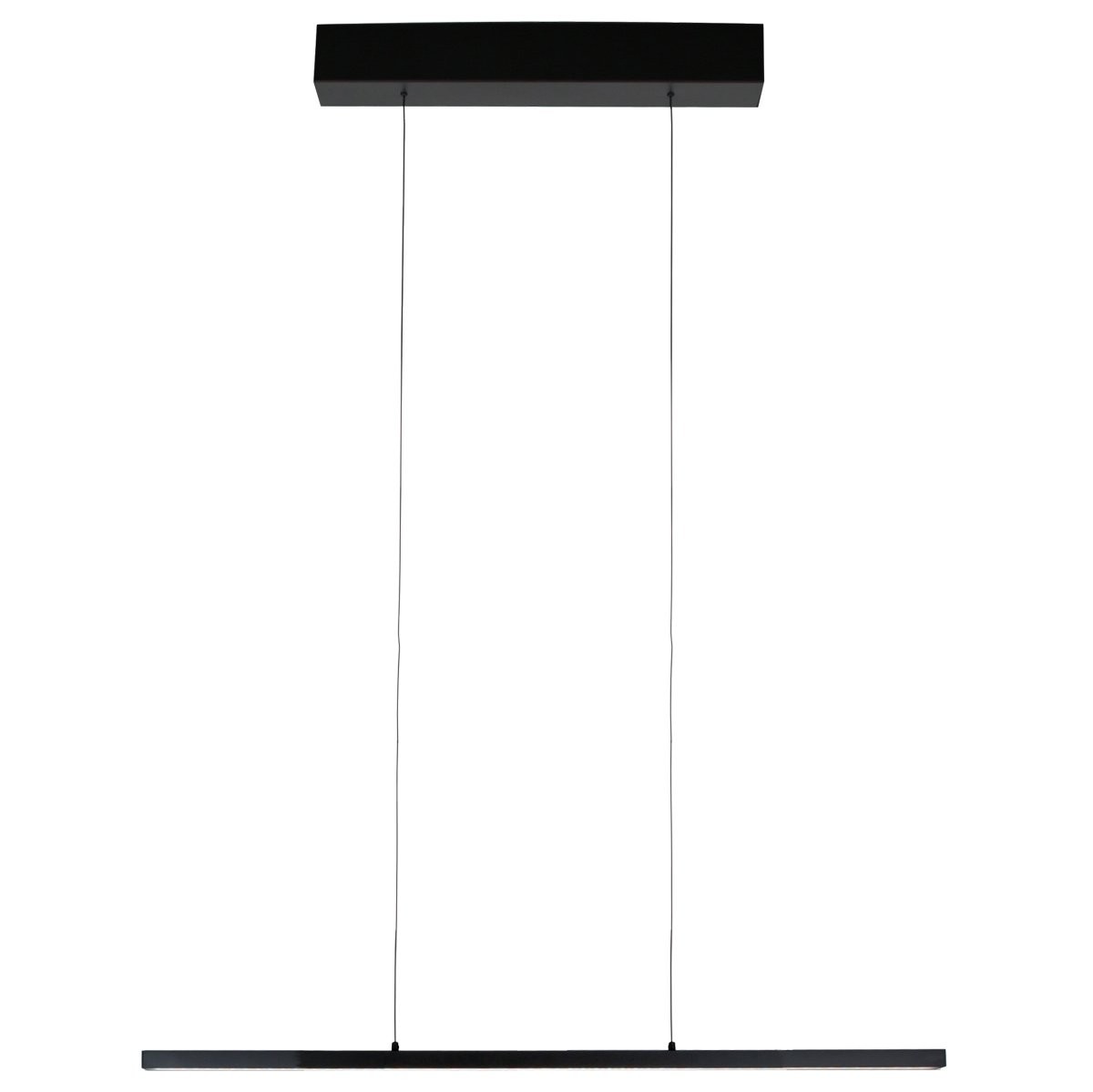 Hanglamp Bande 4906ZW zwarte hanglamp met cable lift 80cm breed - Afbeelding 2