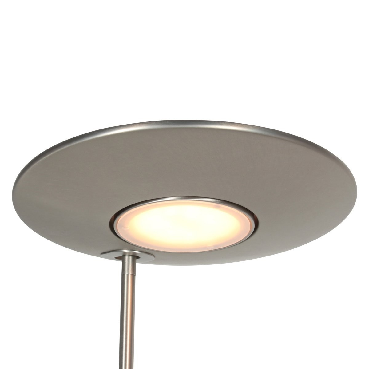 Vloerlamp Zenith 2 4394ST staal met uplight en leesarm - Afbeelding 9