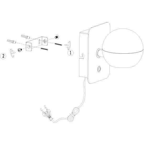 Belluno 4588ME – Messing wandlamp met warme sfeer - Afbeelding 10