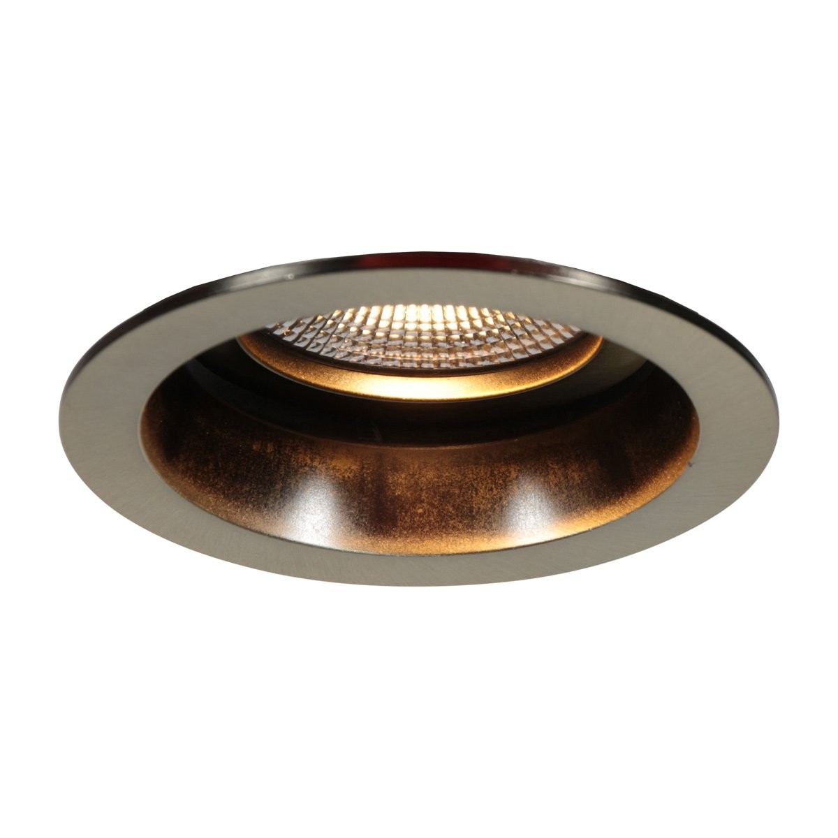 Pelite 4705BR – Bronzen inbouwspot met twee lichtstanden - Afbeelding 3