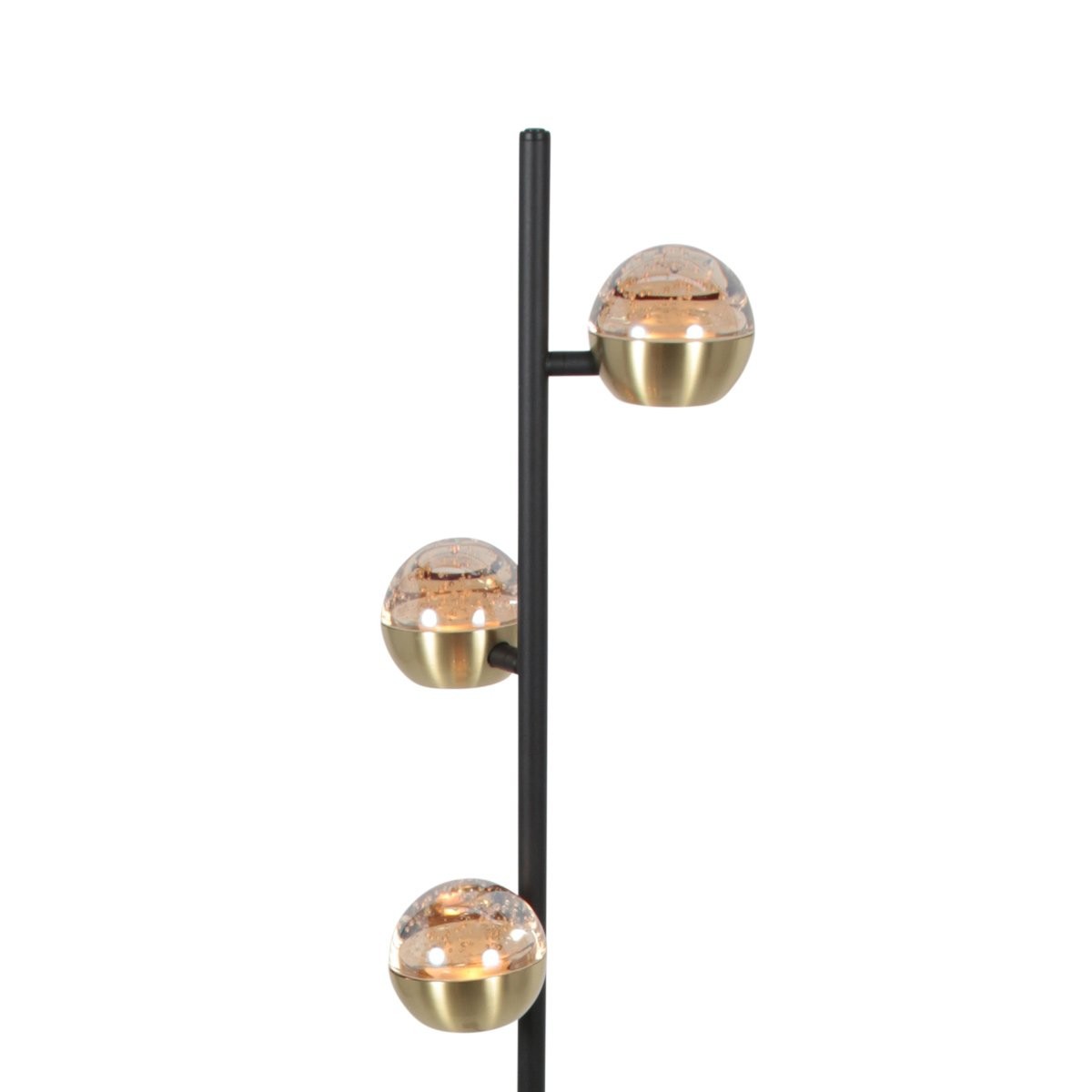 Belluno 4590ME – Zwart messing vloerlamp met dim to warm - Afbeelding 6