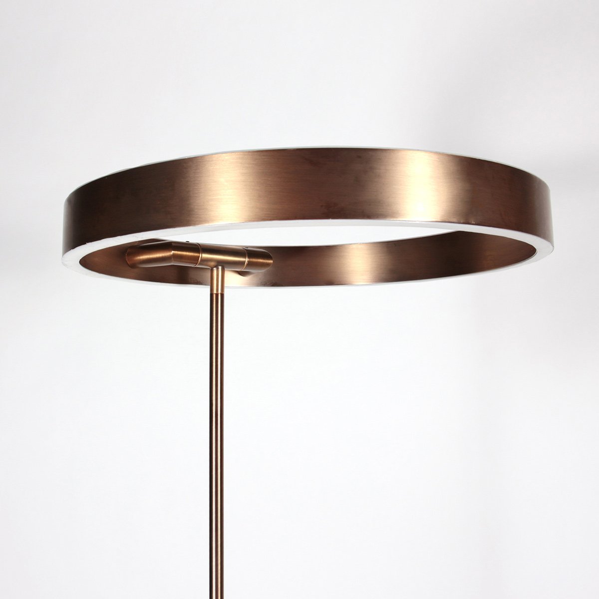 Soleil 2 4388BR – Bronskleurige vloerlamp met uplight en flexibele leesarm - Afbeelding 11