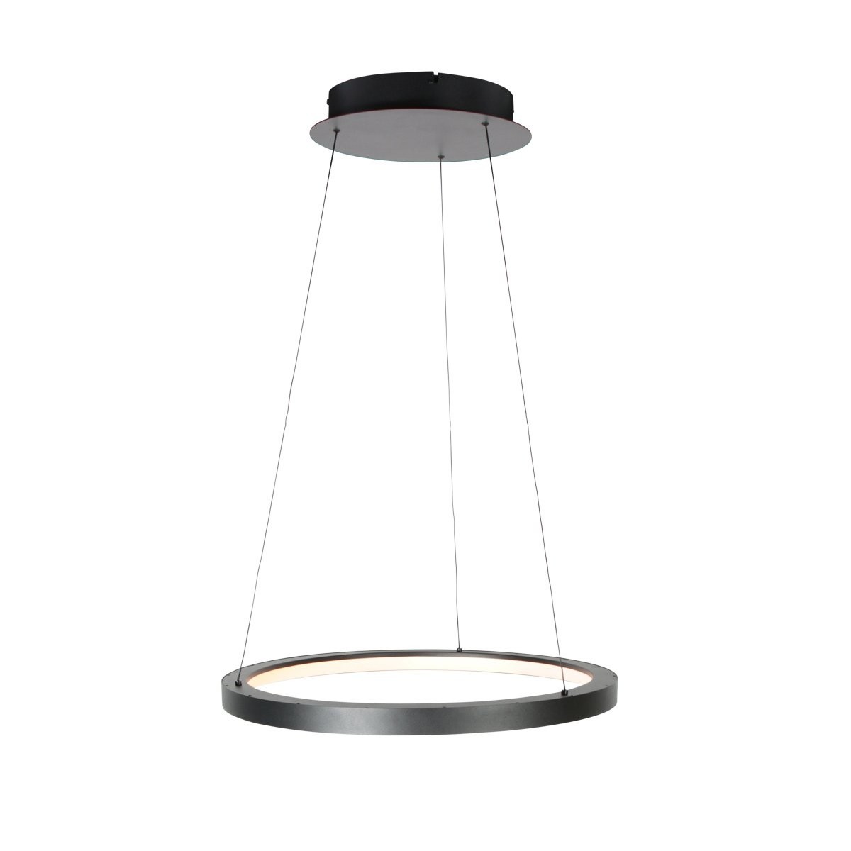 Zwarte hanglamp Ringlede 4612ZW met cable-lift systeem - Afbeelding 2