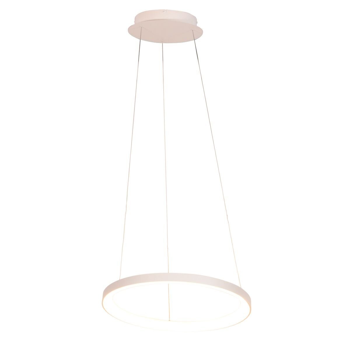 Witte hanglamp Ringlede 4612W met cable-lift systeem - Afbeelding 12